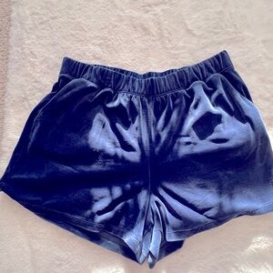Super comfy Ava & Viv navy blue Seude shorts! Perfect for  Fall! Uber soft!